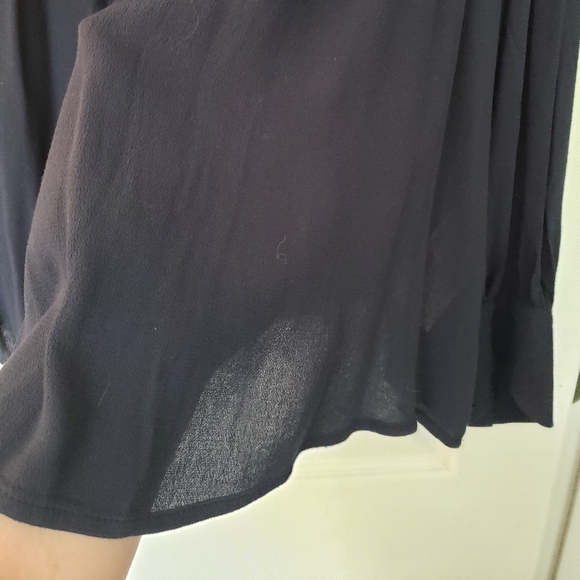 Banana Republic Navy Blue Blouse NWT - Picture 5 of 8